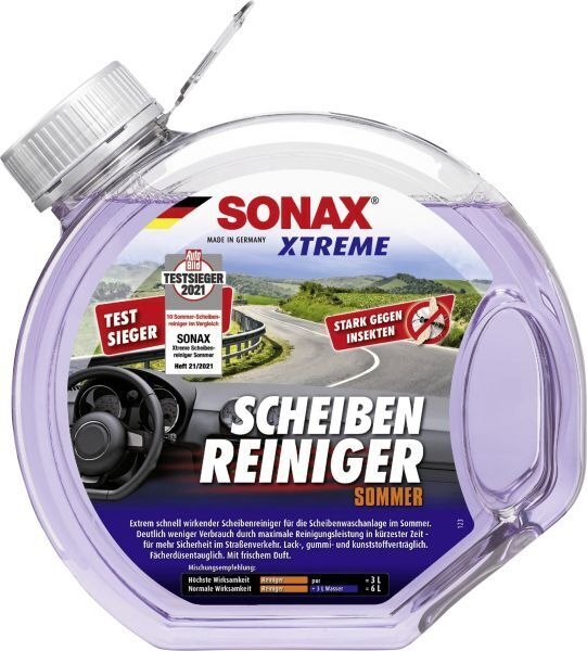 Sonax Xtreme ScheibenReiniger Konzentrat Sommer-Fresh (3 Liter) Autopflege